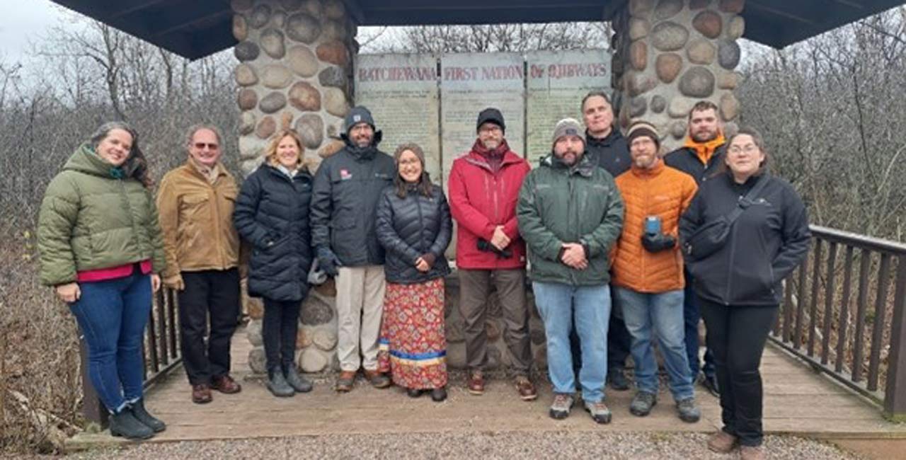 Site visit to Whitefish Island BFN 